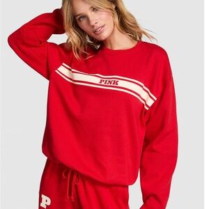 Victoria's Secret Campus Cotton PINK Sweatshirt
